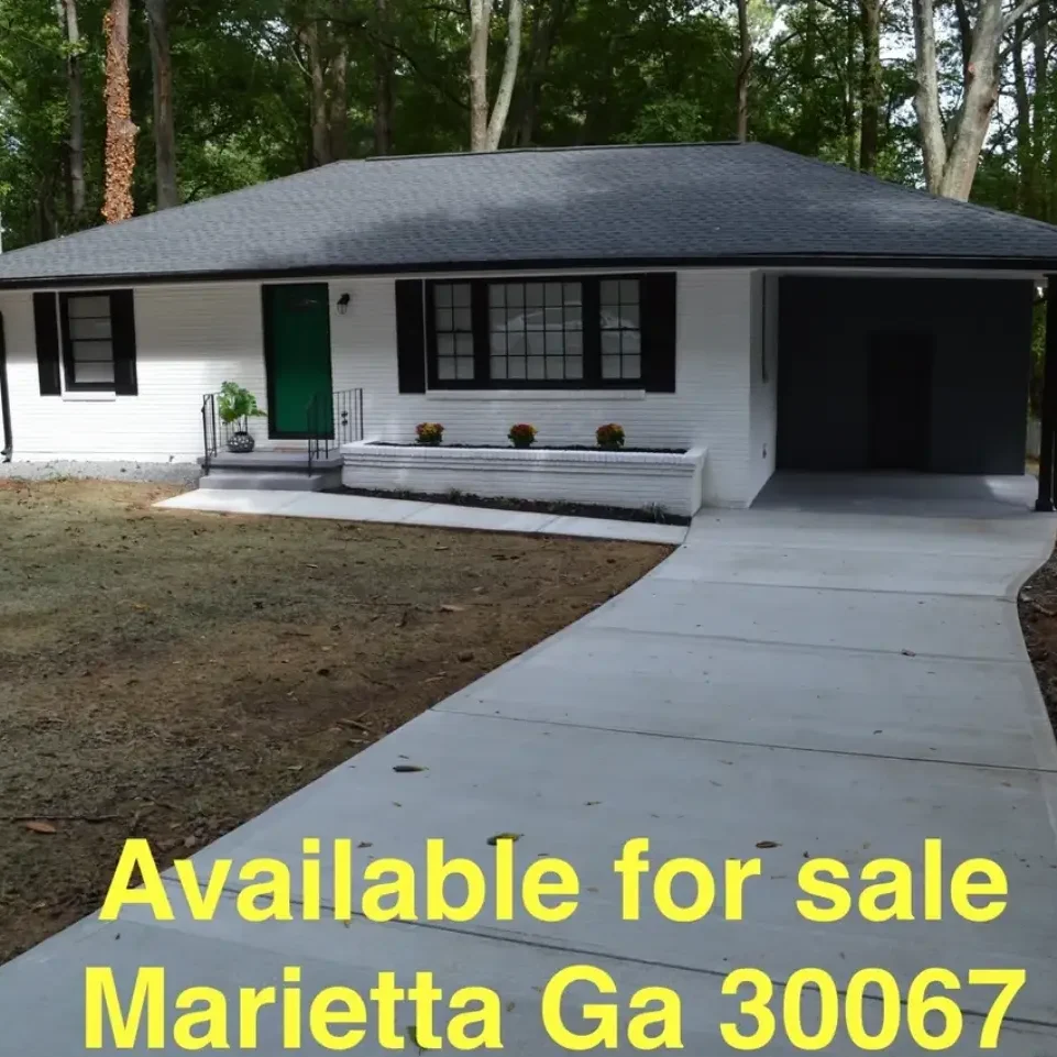 House for sale in Marietta, Georgia.