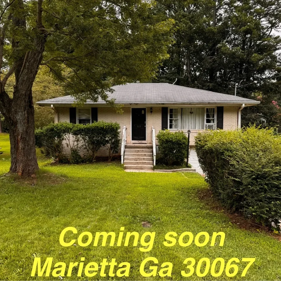 Small house with yard, Marietta GA.